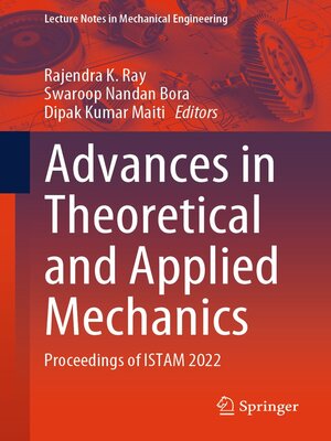cover image of Advances in Theoretical and Applied Mechanics